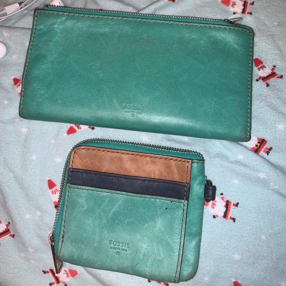 fossil wallet set